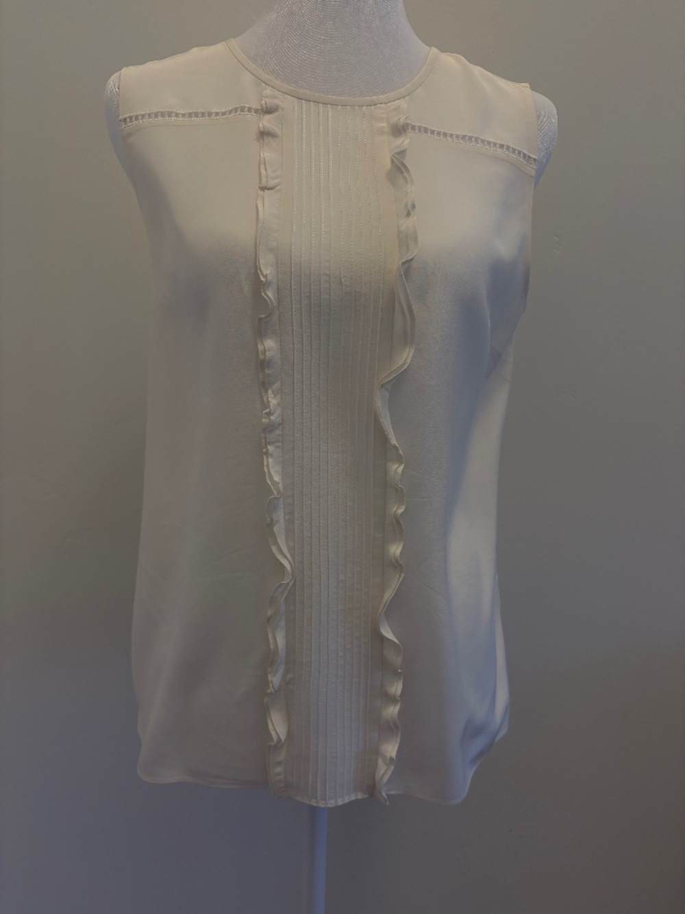 Kate Spade Cream Silk Blouse